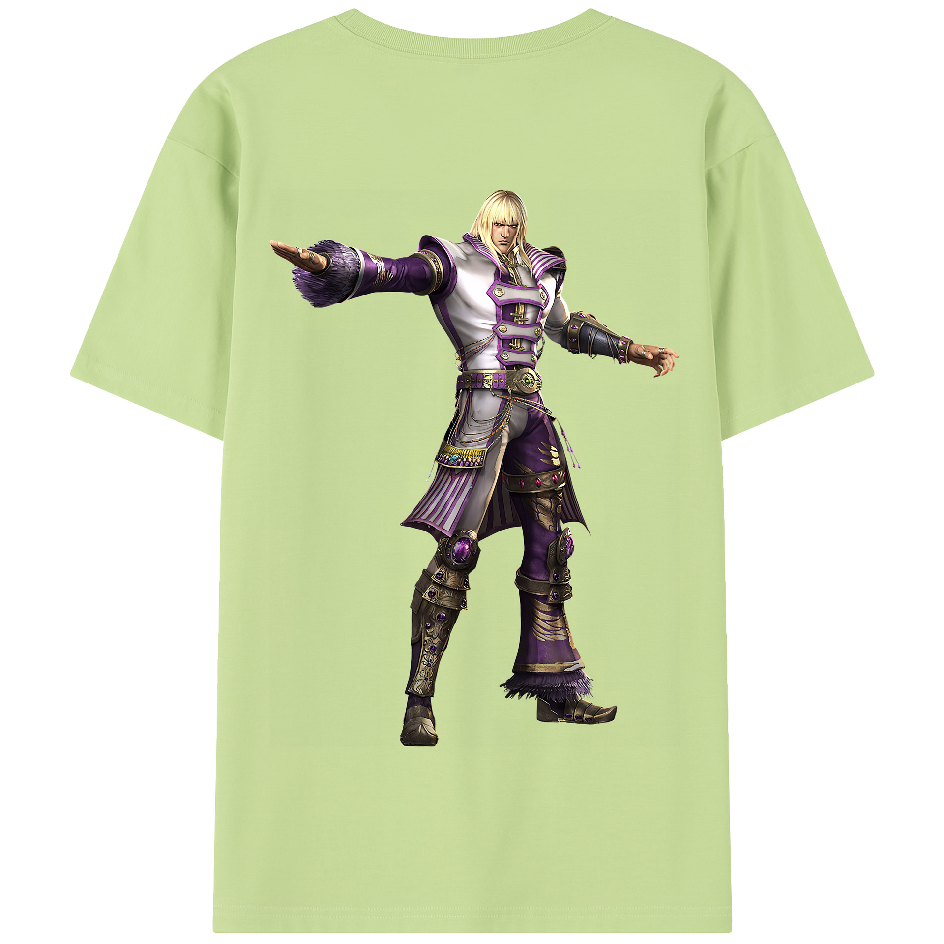 （画像用） 北斗の拳 Fist of the North Star 綿100％半袖Tシャツ（背面プリント）